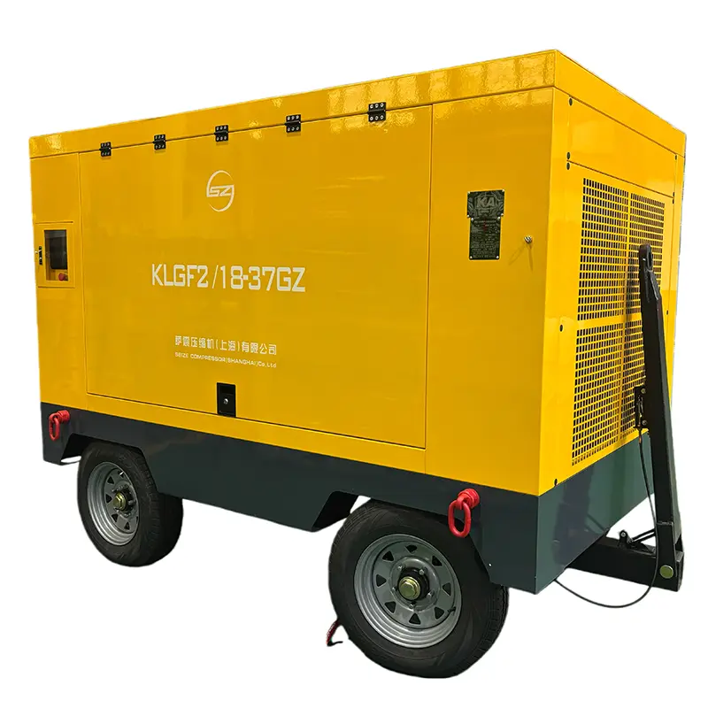 Compresor de aer portabil de 375 CFM