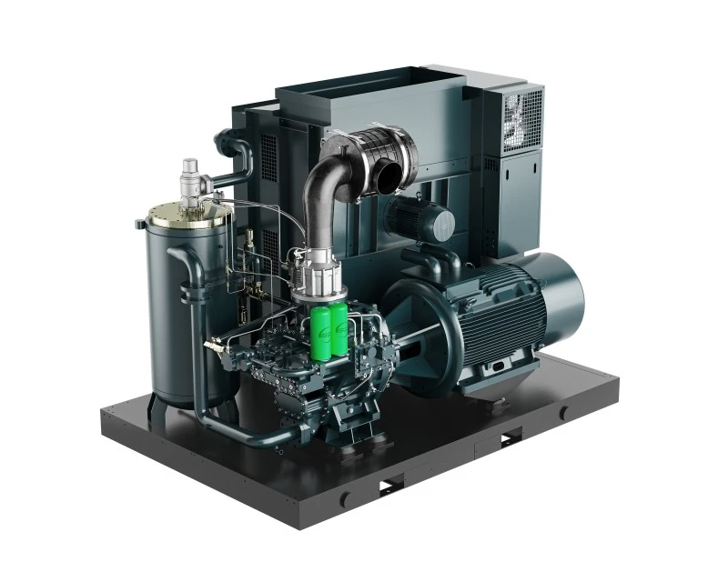 Large Capacity Fixed Speed Two Stage Screw Air Compressor